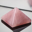 【一点物 現物】ローズクォーツ ピラミッド 紅水晶 ピンク ローズクォーツ 原石 Pyramid インテリア 浄化 ピラミッド ローズクォーツピラミッド パワー...