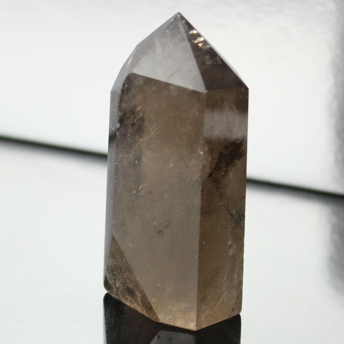スモーキークォーツ ポイント 煙水晶 カンゴーム Smoky Quartz スモーキークォーツ 原石 Point 柱 ポイント 石 置物 スモーキークォーツポイ...