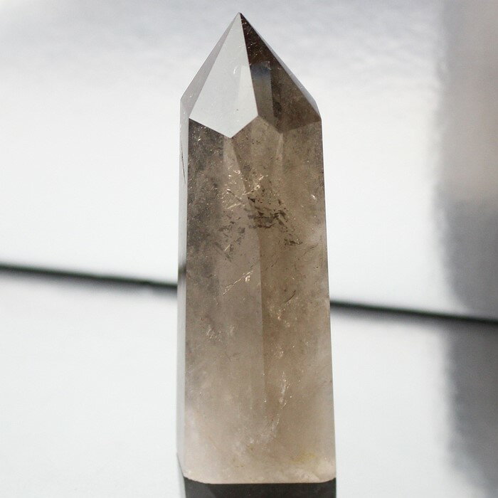スモーキークォーツ ポイント カンゴーム 煙水晶 Smoky Quartz スモーキー...