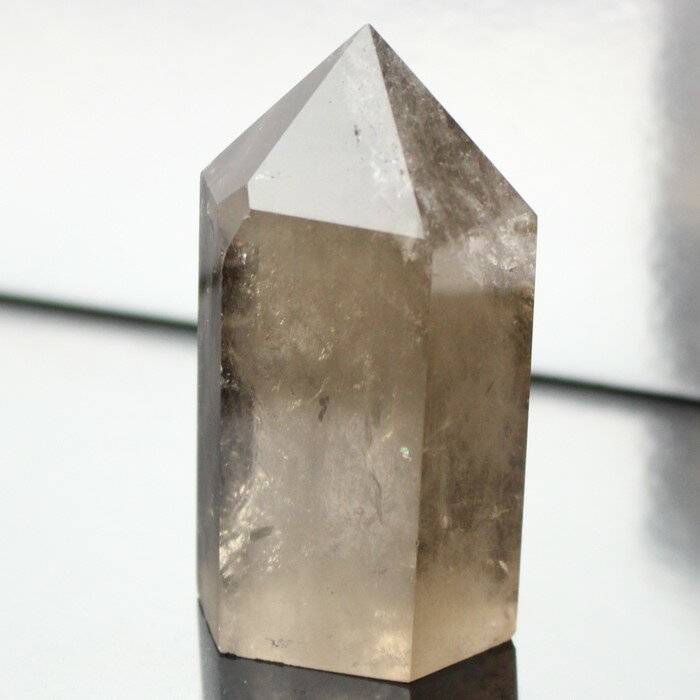 【限定 一点物】スモーキークォーツ ポイント 煙水晶 Smoky Quartz カンゴーム スモーキークォーツ 原石 ポイント 置物 Point 柱 石 スモー...