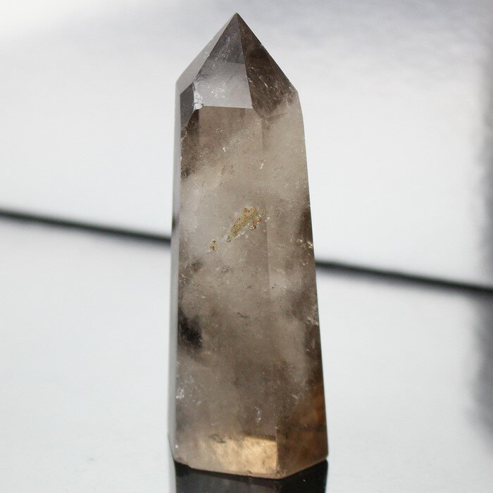  レア 1点物 スモーキークォーツ ポイント カンゴーム 煙水晶 Smoky Qua...
