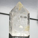 ルチルクォーツ ポイント rutile quartz 金針水晶 ルチルクォーツ 原石 クラスター ポイント 鉱物 金運 幸運 ルチルクォーツポイント メンズ レ...