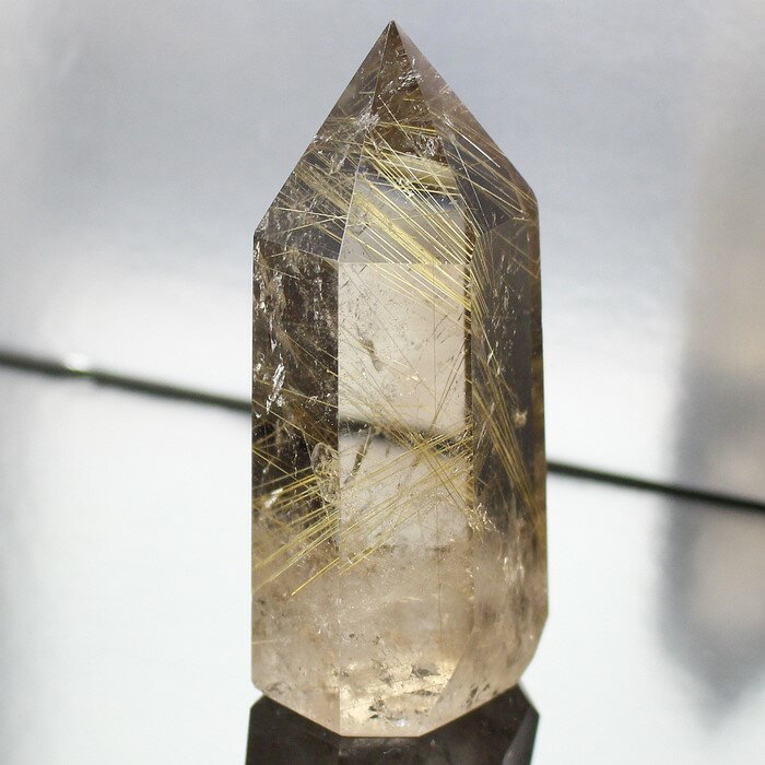 【特選品質 レア一点物】ルチルクォーツ ポイント ルチルクオーツ rutile quartz ルチルクォーツ 原石 クラスター ポイント 鉱物 金運 幸運 ルチルクォーツポイント おすすめ パワーストーン 原石 天然石 人気 ルチルクォーツ