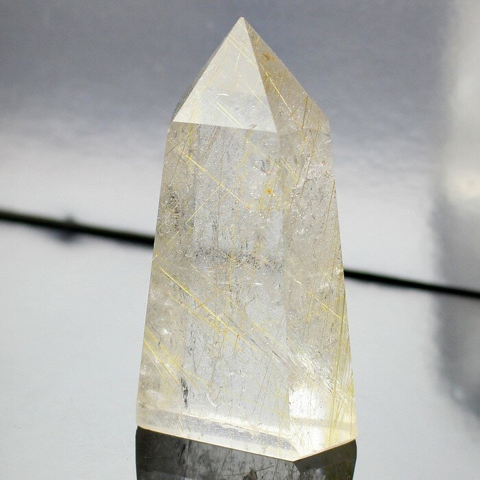 【特選品質 レア一点物】ルチルクォーツ ポイント rutile quartz 金針水晶 ルチルクォーツ 原石 金運 財運 仕事運 ポイント 石 鉱物 ルチルクォーツポイント 天然石 原石 人気 おすすめ パワーストーン 一点物 ルチルクォーツ