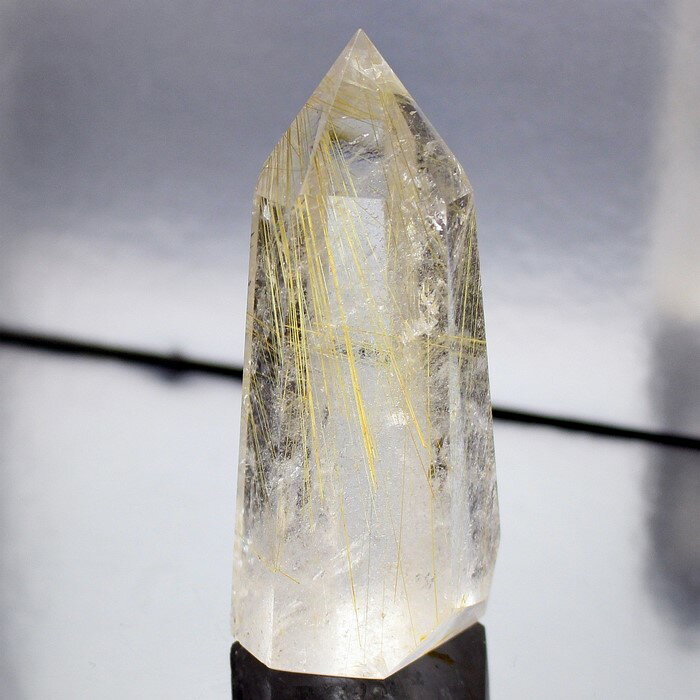 ルチルクォーツ ポイント rutile quartz 金針水晶 ルチルクォーツ 原石 金運 財運 仕事運 ポイント 石 鉱物 ルチルクォーツポイント おすすめ パワーストーン 原石 天然石 人気 ルチルクォーツ