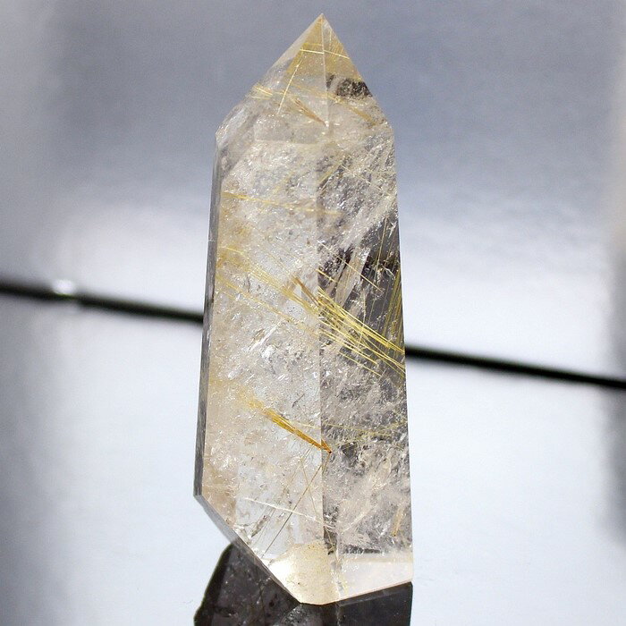 【特選品質 レア一点物】ルチルクォーツ ポイント rutile quartz 金針水晶 ルチルクォーツ 原石 金運 財運 仕事運 ポイント 石 鉱物 ルチルクォーツポイント おすすめ パワーストーン 原石 天然石 人気 ルチルクォーツ