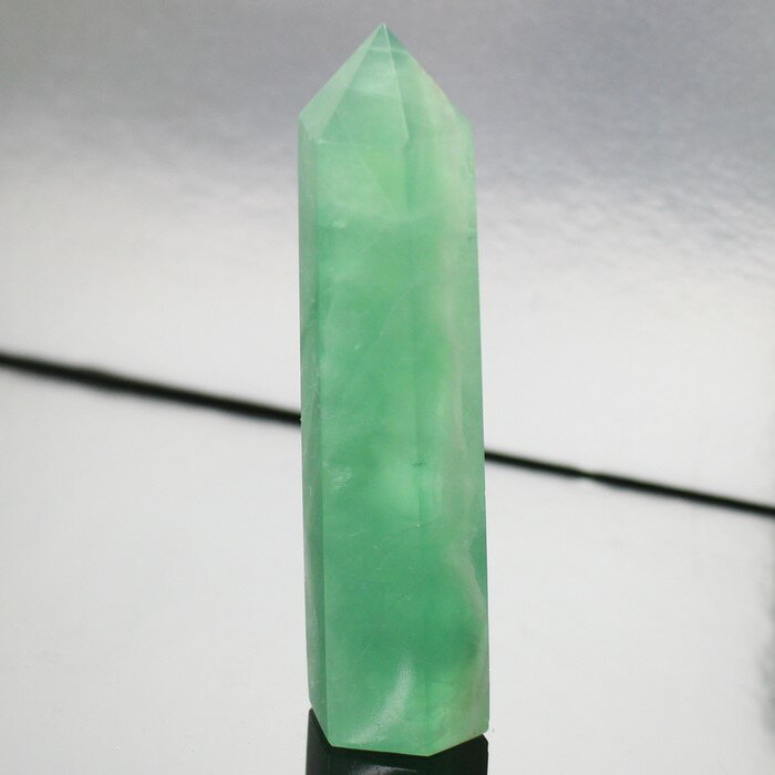 【レア 1点物】フローライト ポイント グリーンフローライト 蛍石 Fluorite 緑 フローライト 原石 クラスター Point 柱 ポイント 置物 石 鉱...