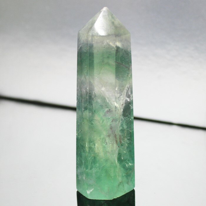 【厳選品質 一点物】フローライト ポイント Fluorite 緑 フローライト 原石 クラスター Point 柱 ポイント 置物 石 鉱物 鉱石 フローラ..