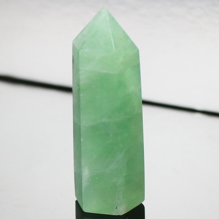 フローライト ポイント グリーンフローライト 蛍石 Fluorite 緑 フローライト 原石 クラスター Point 柱 ポイント 置物 石 鉱物 鉱石 フロー...