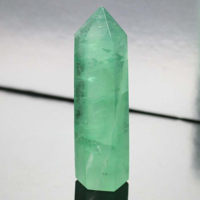 【限定 一点物】フローライト ポイント グリーンフローライト 蛍石 Fluorite 緑 フローライト 原石 クラスター Point 柱 ポイント 置物 石 鉱...