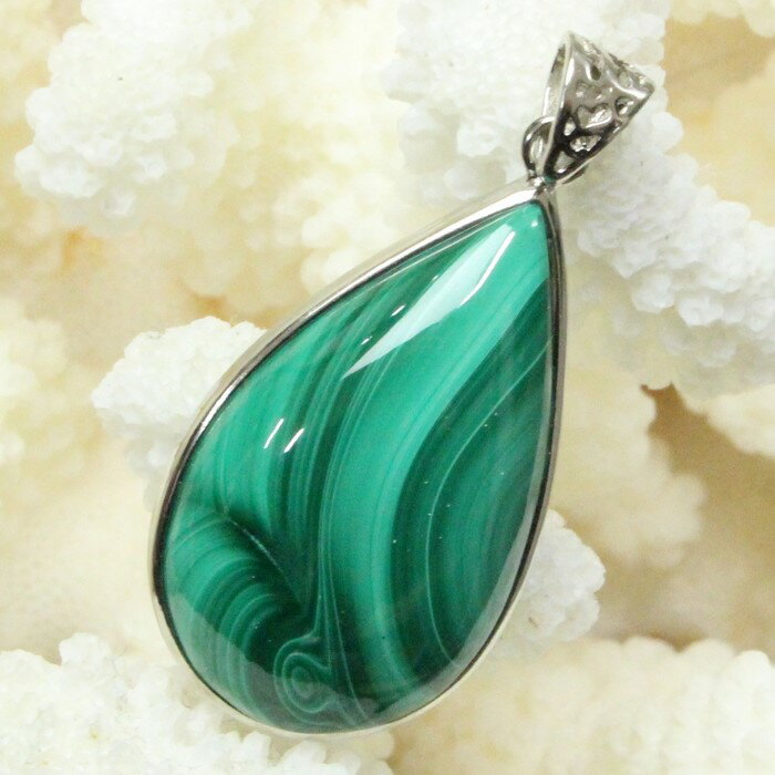 マラカイト ペンダント 孔雀石 Malachite マラカイト ネックレス ペンダントトップ ぺんだんと Pendant マラカイトペンダント メンズ レディー...