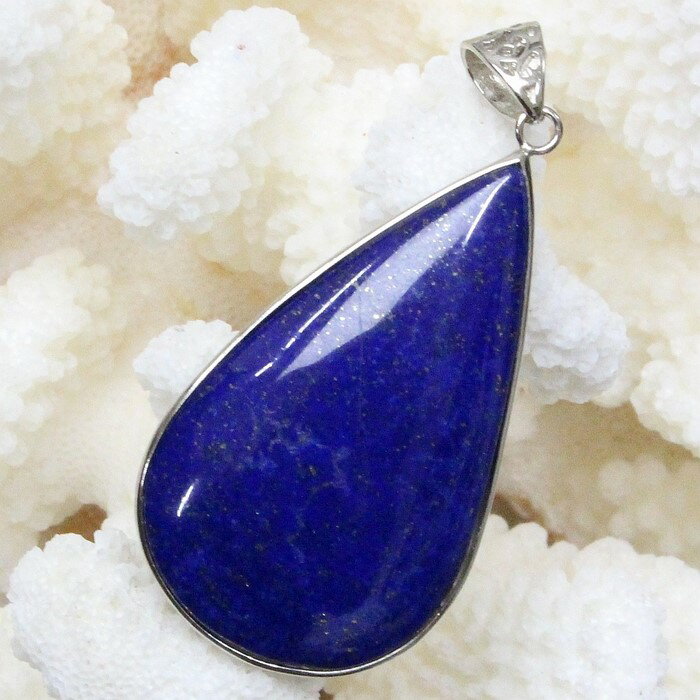 【天然石 ペンダントトップ 大粒】ラピスラズリ ペンダント ラピス Lapis Lazuli ラピスラズリ ペンダントトップ ネックレス ぺんだんと Penda...