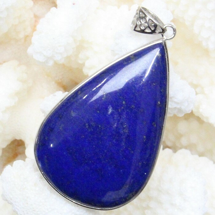 【天然石 ペンダントトップ 大粒】ラピスラズリ ペンダント ラピス Lapis Lazuli ラピスラズリ ネックレス ペンダントトップ ぺんだんと Penda...
