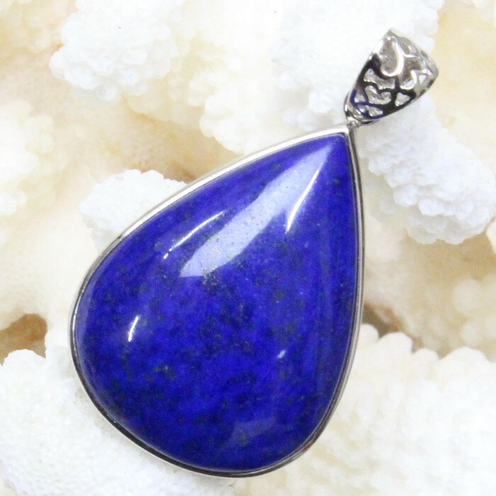 【天然石 ペンダントトップ 大粒】ラピスラズリ ペンダント 青金石 ラピス 瑠璃 Lapis Lazuli ラピスラズリ ネックレス ペンダントトップ Pend...
