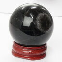 【42mm】モリオン 丸玉 モリオン Morion 黒水晶 原石 魔除け 邪気払い 浄化 球 置物 台座 大玉 丸玉 球体 水晶玉 玉 モリオン丸玉 おすすめ ...
