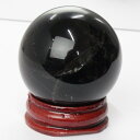 【42mm】モリオン 丸玉 Morion 黒水晶 モリオン 原石 球 置物 台座 水晶球 大玉 丸玉 Circle Ball 球体 水晶玉 玉 魔除け 邪気払い 浄化 モリオン丸玉 天然石 原石 パワーストーン 限定 一点物 モリオン