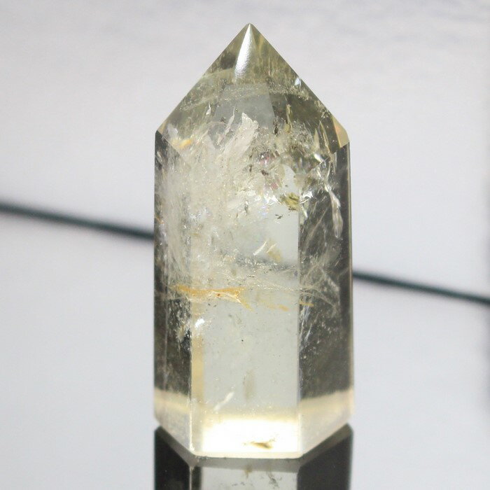 シトリン ポイント 黄水晶 金運 幸運 お金持ち 商売繁盛 ゴールド シトリン 原石 置物 石 鉱石 鉱物 インテリア 柱 ポイント Point シトリンポイン...