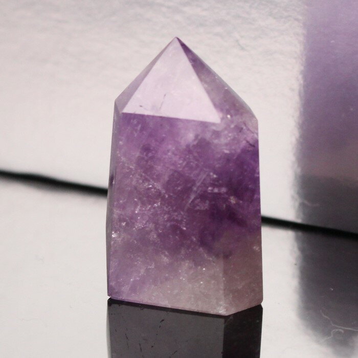 【厳選品質 一点物】アメジスト ポイント Amethyst アメシスト 紫水晶 アメジスト 原石 柱 ポイント 置物 石 鉱石 クラスター インテリア Poin...