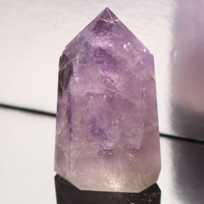アメジスト ポイント 紫水晶 Amethyst アメシスト アメジスト 原石 インテリア クラスター 柱 ポイント 置物 石 鉱石 鉱物 アメジストポイント パ...