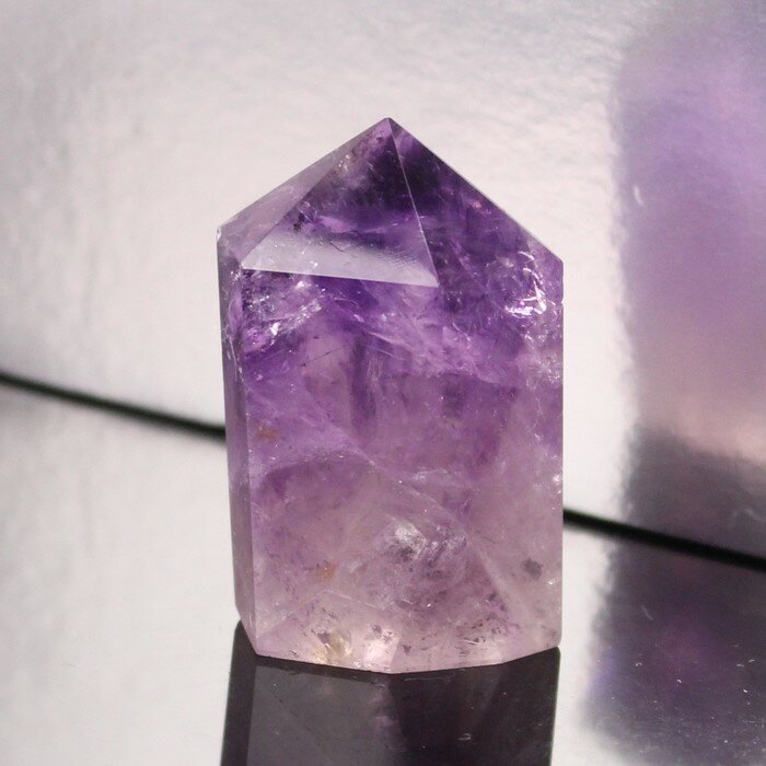 【レア 1点物】アメジスト ポイント 紫水晶 Amethyst アメシスト アメジスト 原石 柱 ポイント 置物 石 鉱石 鉱物 インテリア Point アメジ...