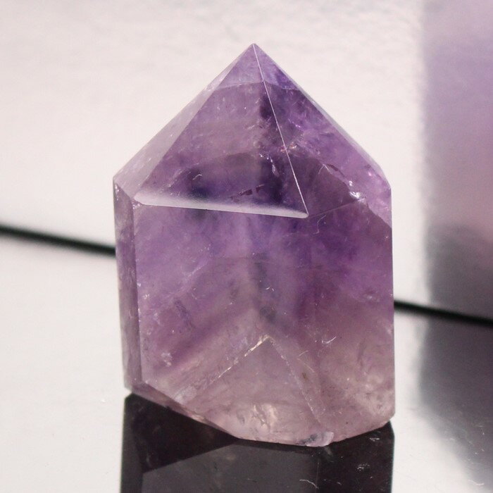 アメジスト ポイント 紫水晶 Amethyst アメシスト アメジスト 原石 置物 石 鉱石 鉱物 クラスター 柱 ポイント Point アメジストポイント 天...