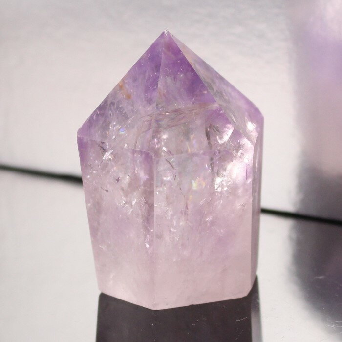 アメジスト ポイント 紫水晶 Amethyst アメシスト アメジスト 原石 インテリア Point 柱 ポイント 置物 石 鉱石 鉱物 アメジストポイント 天...