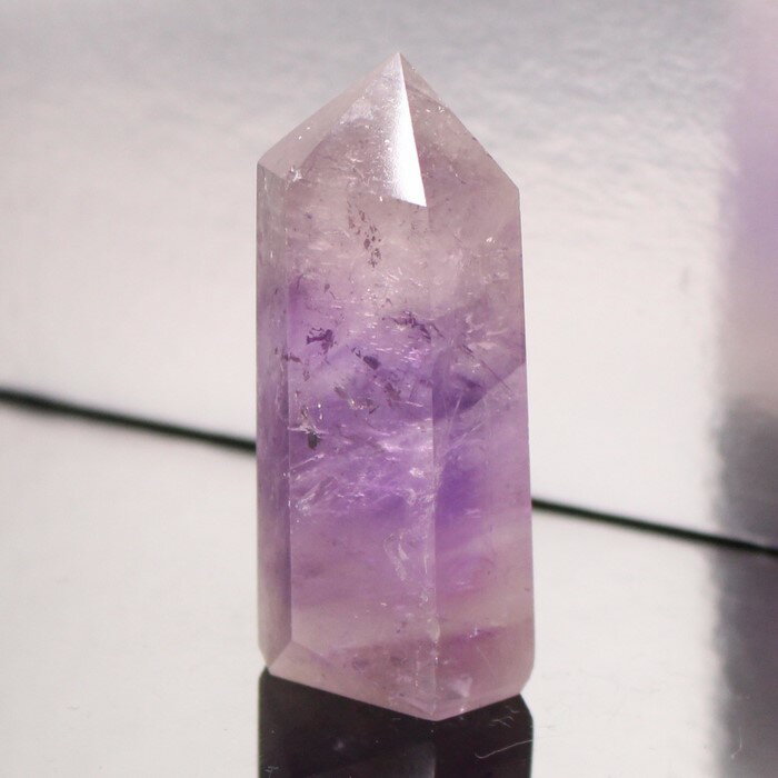 アメジスト ポイント 紫水晶 Amethyst アメシスト アメジスト 原石 インテリア クラスター 柱 ポイント 置物 石 鉱石 鉱物 アメジストポイント メ...