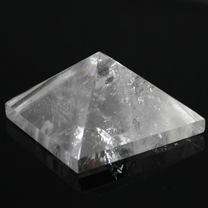 水晶 ピラミッド クリスタル Crystal すいしょう クォーツ 水晶 置物 原石 Pyramid 浄化 魔除け 浄化用水晶 厄除け 水晶ピラミッド 天然石 クリスタル 人気 おすすめ パワーストーン 一点物 水晶