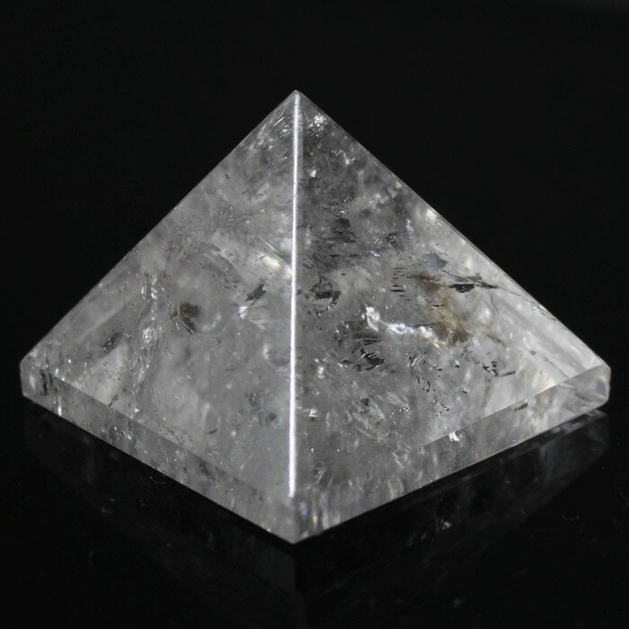 水晶 ピラミッド すいしょう クリスタル Crystal クォーツ 水晶 原石 Pyramid 浄化 置物 クラスター 魔除け 浄化用水晶 厄除け 水晶ピラミッ...