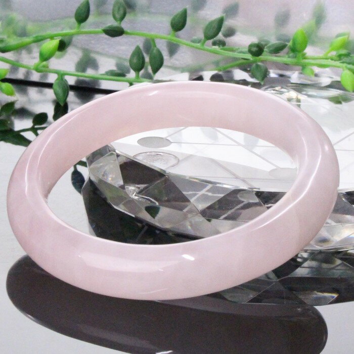 天然石 ローズクォーツ バングル ピンク 紅水晶 Rose Quartz ローズクォーツ ブレスレット 腕輪 バングル Bracelet ローズクォーツバングル 天然石 バングル 人気 おすすめ パワーストーン 一点物 ローズクォーツ