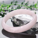 【レア 1点物】ローズクォーツ バングル ピンク 紅水晶 Rose Quartz ローズクォーツ ブレスレット バングル Bangle 腕輪 ローズクォーツバングル メンズ レディース パワーストーン 人気 おすすめ 天然石 海外直輸入価格 ローズクォーツ