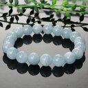 【厳選 一点物 10mm】アクアマリン ブレスレット 藍玉 Aquamarine 海の水 アクアマリン ブレスレット Bracelet ブレスレッド 腕輪 アク...
