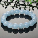【厳選 一点物 10mm 高品質 インド産】アクアマリン ブレスレット Aquamarine アクアマリン ブレスレット 腕輪 Bracelet アクアマリンブ...