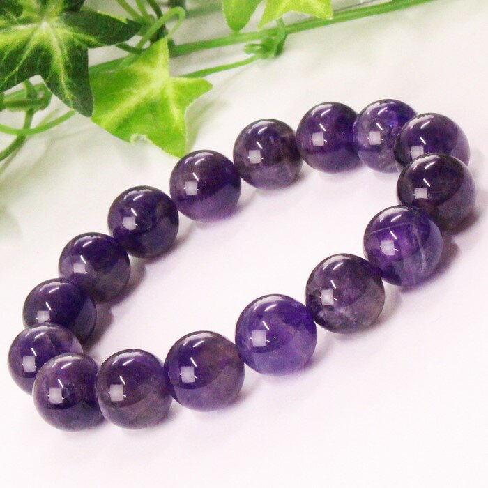 【厳選 一点物 11mm】アメジスト ブレスレット アメシスト Amethyst 紫水晶 アメジスト ブレスレット Bracelet ブレスレッド 腕輪 アメジストブレスレット パワーストーン ブレスレット 天然石 メンズ レディース 人気 アメジスト