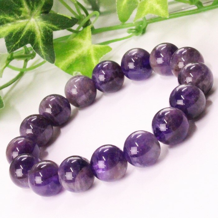 【厳選 一点物 11mm】アメジスト ブレスレット アメシスト Amethyst 紫水晶 アメジスト ブレスレット Bracelet ブレスレッド 腕輪 アメジストブレスレット パワーストーン ブレスレット 天然石 メンズ レディース 人気 アメジスト