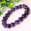【厳選 一点物 11mm】アメジスト ブレスレット 紫水晶 Amethyst アメシスト アメジスト ブレスレット Bracelet ブレスレッド 腕輪 アメジ...