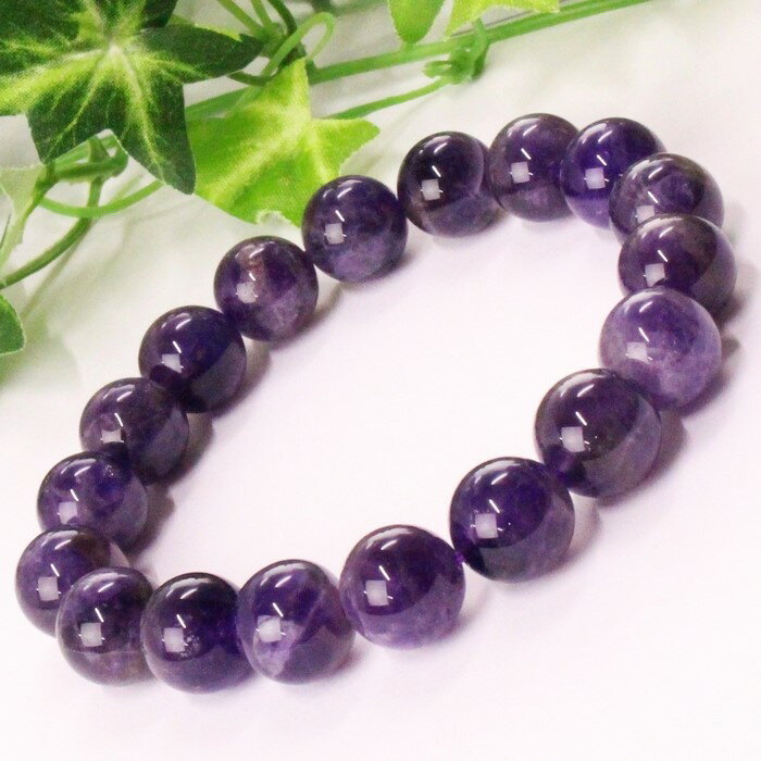 【厳選 一点物 11mm】アメジスト ブレスレット Amethyst アメシスト 紫水晶 アメジスト ブレスレット 腕輪 Bracelet ブレスレッド アメジストブレスレット 天然石 ブレスレット 人気 おすすめ パワーストーン 一点物 アメジスト