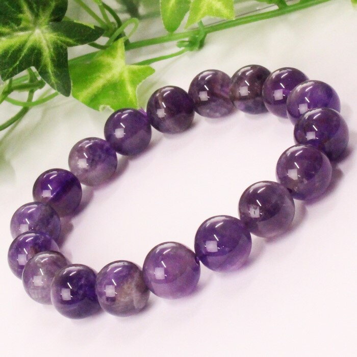 【厳選 一点物 11mm】アメジスト ブレスレット Amethyst アメシスト 紫水晶 アメジスト ブレスレット 腕輪 Bracelet ブレスレッド アメジストブレスレット メンズ レディース 人気 おすすめ 天然石 海外直輸入 アメジスト