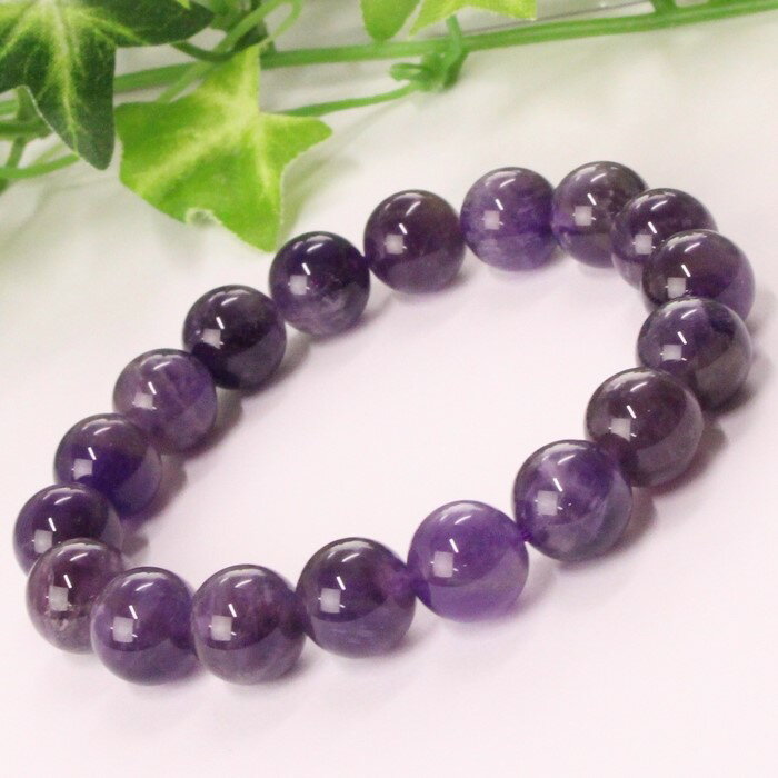 【厳選 一点物 9mm】アメジスト ブレスレット アメシスト Amethyst 紫水晶 アメジスト ブレスレット Bracelet ブレスレッド 腕輪 アメジストブレスレット パワーストーン ブレスレット 天然石 メンズ レディース 人気 アメジスト