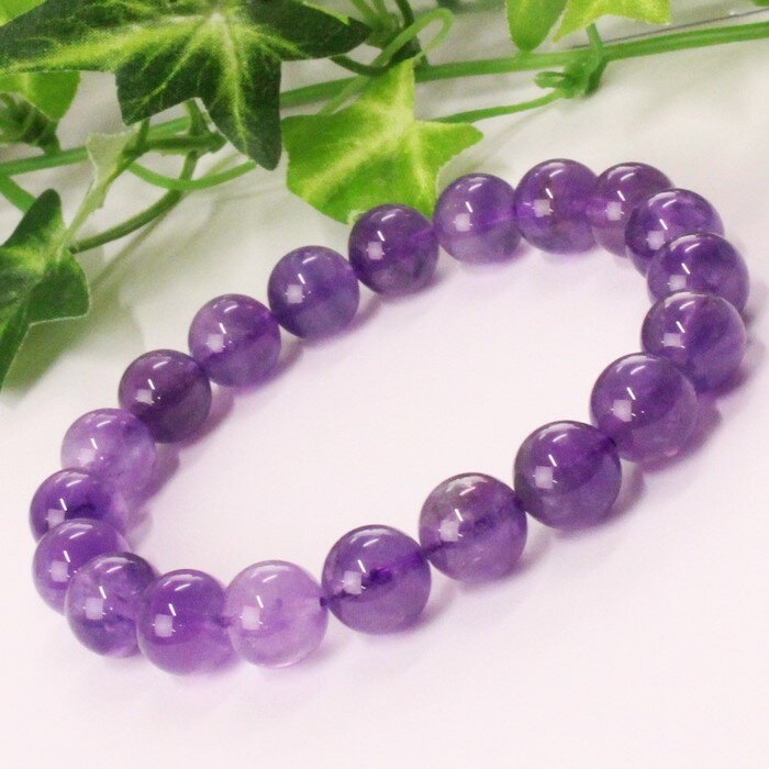 【厳選 一点物 9mm】アメジスト ブレスレット 紫水晶 Amethyst アメシスト アメジスト ブレスレット ブレスレッド 腕輪 Bracelet アメジストブレスレット パワーストーン ブレスレット 天然石 メンズ レディース 人気 アメジスト