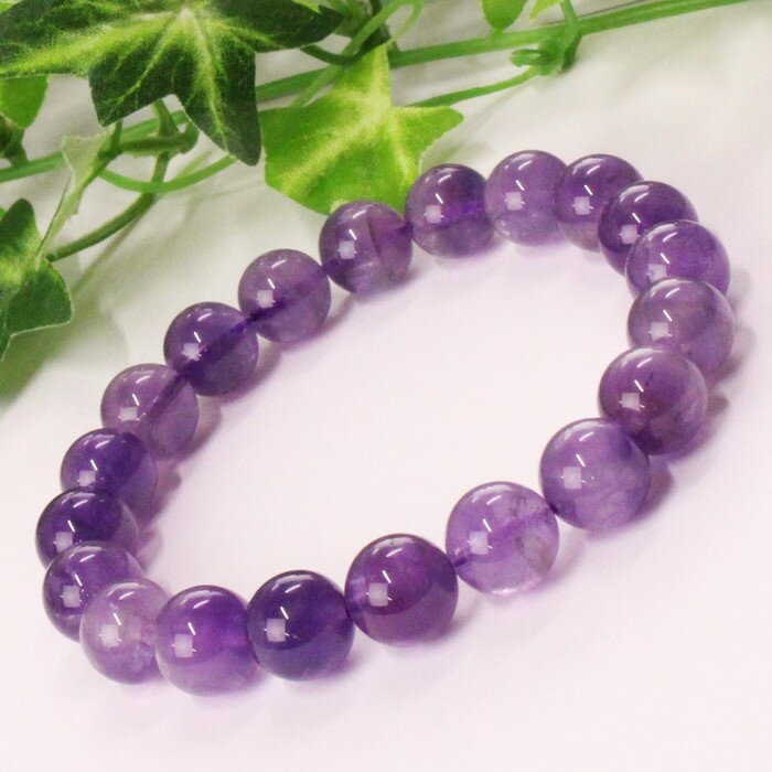 【厳選 一点物 9mm】アメジスト ブレスレット Amethyst アメシスト 紫水晶 アメジスト ブレスレット ブレスレッド 腕輪 Bracelet アメジストブレスレット パワーストーン ブレスレット 人気 おすすめ 天然石 海外直輸入価格 アメジスト