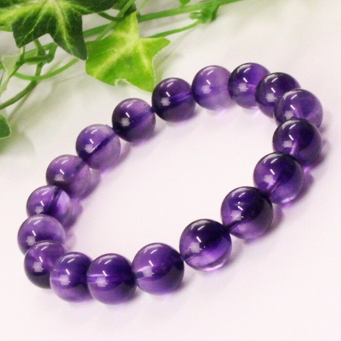 【厳選 一点物 10mm】アメジスト ブレスレット アメシスト Amethyst 紫水晶 アメジスト ブレスレット Bracelet ブレスレッド 腕輪 アメジストブレスレット パワーストーン ブレスレット 天然石 メンズ レディース 人気 アメジスト