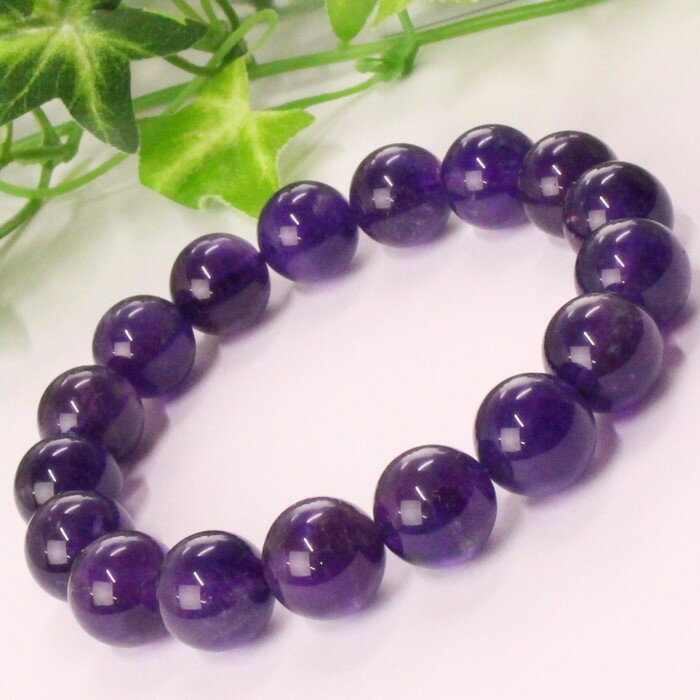 【厳選 一点物 11mm】アメジスト ブレスレット 紫水晶 Amethyst アメシスト アメジスト ブレスレット 腕輪 Bracelet ブレスレッド アメジストブレスレット 天然石 ブレスレット 人気 おすすめ パワーストーン 一点物 アメジスト