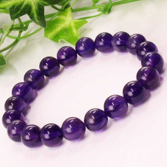 【厳選 一点物 9mm】アメジスト ブレスレット Amethyst アメシスト 紫水晶 アメジスト ブレスレット Bracelet ブレスレッド 腕輪 アメジストブレスレット パワーストーン ブレスレット 天然石 メンズ レディース 人気 アメジスト