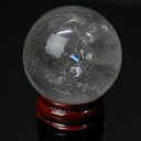 【厳選 一点物 42mm】天然 水晶玉 水晶 丸玉 Crystal ロッククリスタル 石英 水晶 原石 浄化 魔除け お守り 浄化用水晶 球体 地鎮祭 置物 台...
