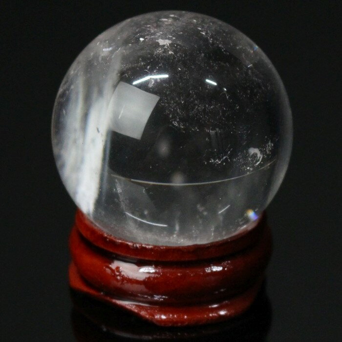 【厳選品質 透明度高い水晶玉 一点物 現物 34mm】天然 水晶玉 水晶 丸玉 Crystal 石英 クリスタル クォーツ 水晶 原石 浄化 魔除け 厄除け 浄...