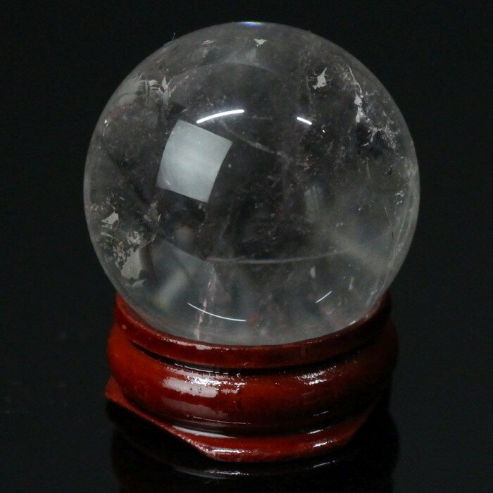 【厳選品質 透明度が高品質の証 33mm】天然 水晶玉 水晶 丸玉 Crystal 石英 クリスタル クォーツ 水晶 原石 浄化 魔除け 厄除け 浄化用水晶 球...