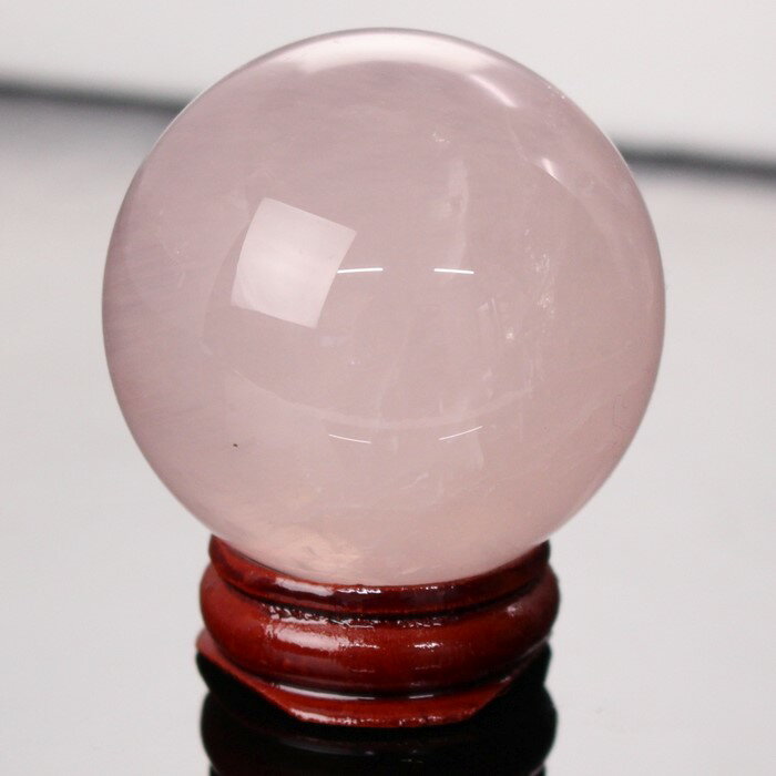 【45mm】ローズクォーツ 丸玉 Rose Quartz 紅水晶 ピンク ローズクォーツ 原石 置物 水晶球 玉 球体 球 大玉 丸玉 ローズクォーツ丸玉 パワ...