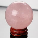 【厳選品質 一点物 47mm】ローズクォーツ 丸玉 Rose Quartz ピンク ローズクォーツ 原石 置物 水晶球 玉 球体 球 大玉 丸玉 ローズクォーツ...