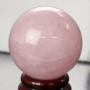 【一点物 現物 54mm】ローズクォーツ 丸玉 Rose Quartz ピンク ローズクォーツ 原石 Circle Ball 玉 球体 水晶玉 球 置物 水晶球...